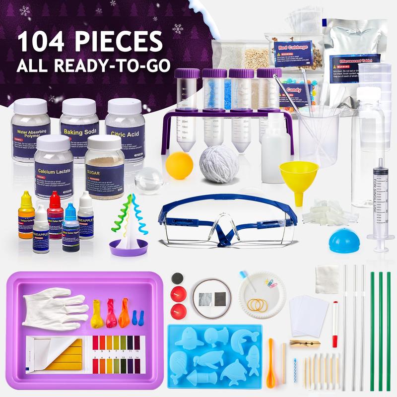 Japace 100+ Chemistry and Physics Experiments Science Kit for Kids Age 4-12 Year Old
