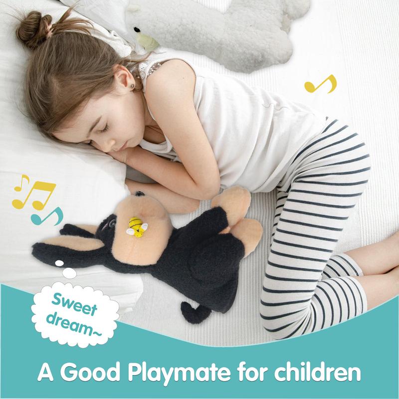 Talgic Crying Bee Dog Yelp Dog Stung by Bee Singing Headbanging Puppy Toys for Kids Repeat What You Say, Dancing Circle Interactive Animated Toy Gift for Toddlers Funny Gift for Kids