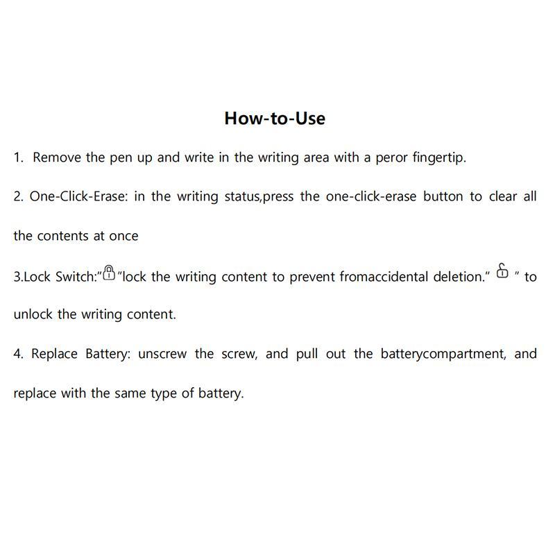 8.5 Inch LCD Writing Board, 1 Count Battery Powered Drawing Tablet, Gift for Teenager's Birthday, Improving Children's Focus and Painting Ability