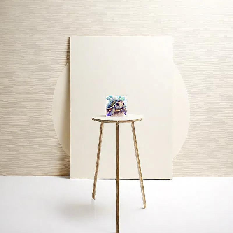 Cartoon Turtle Pattern DIY Diamond Art Painting Without Frame, DIY 5D Diamond Arts Painting Kit, Wall Art Decor For Home Living Room Bedroom