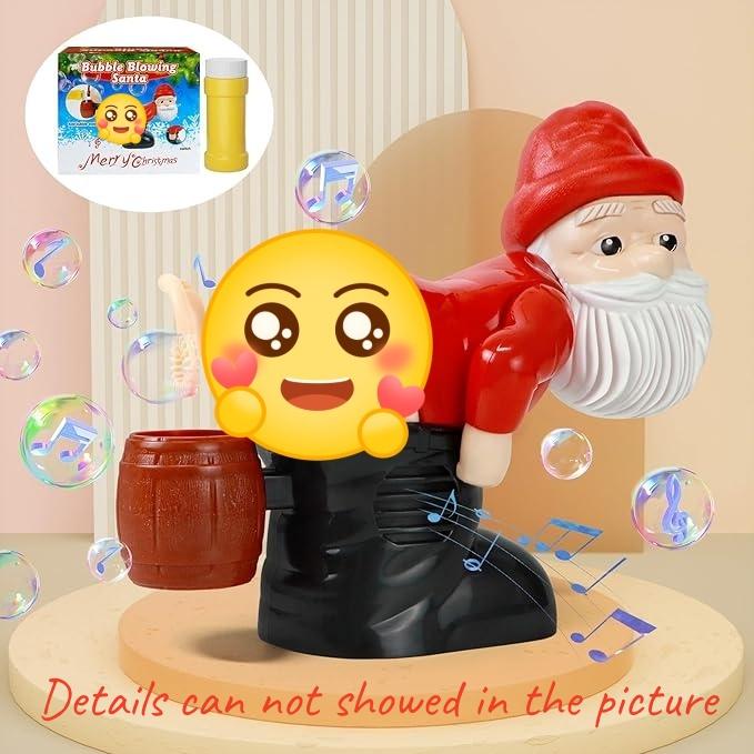 Farting Santa Claus Christmas Bubble Machine Great Gift ldea for kids bubble blower