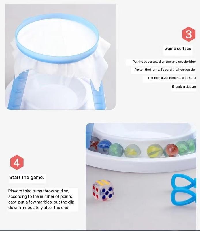 TheSevenStar Thin Ice Game -Smart Game，Funny Marble Game For Adult and Children.