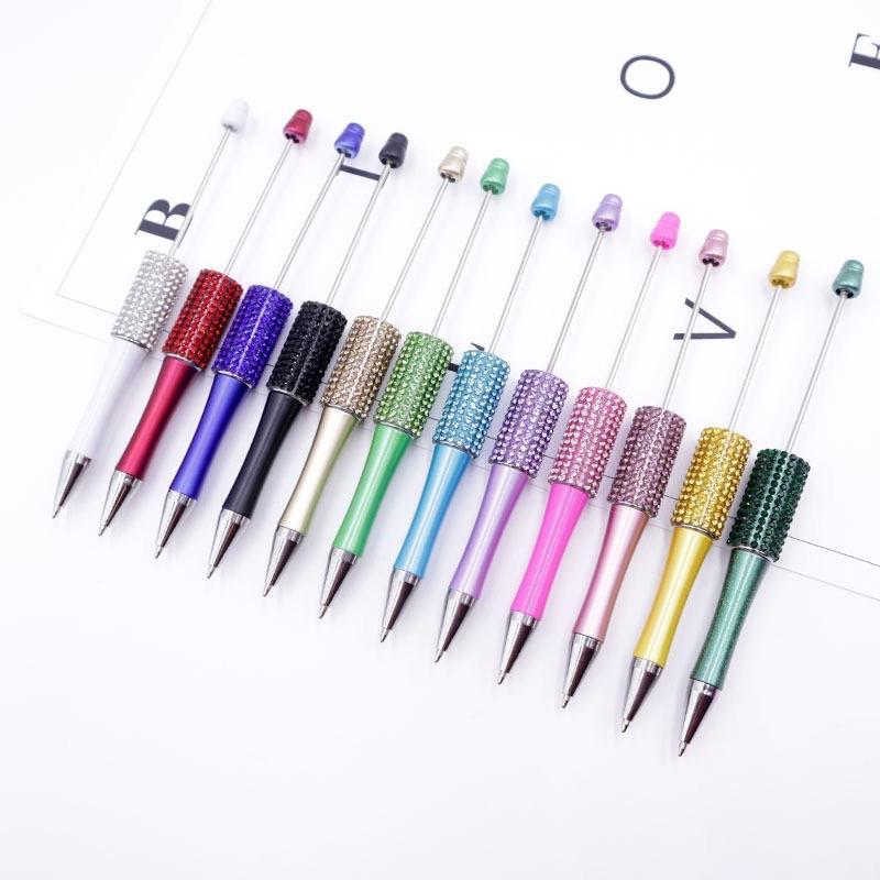 [Beading Pens]  7 Pieces Pen Set  Pen Extension Bar - Specialty DIY Supplies Beads for Pen Decoration Beaded Pens