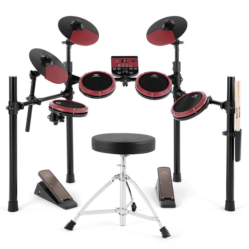 MUSTAR Electronic Drum Set, Electric Drum Sets for Beginners with 8