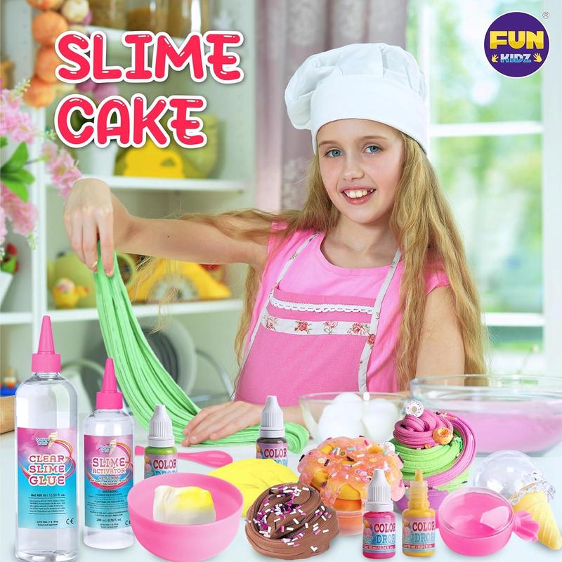 Gift Butter Slime Kit for Girls 10-12, Fun  z Ice Cream Soft Slime Making Kit Ages 8-12   s Slime Toys Ideal Birthday Party Present