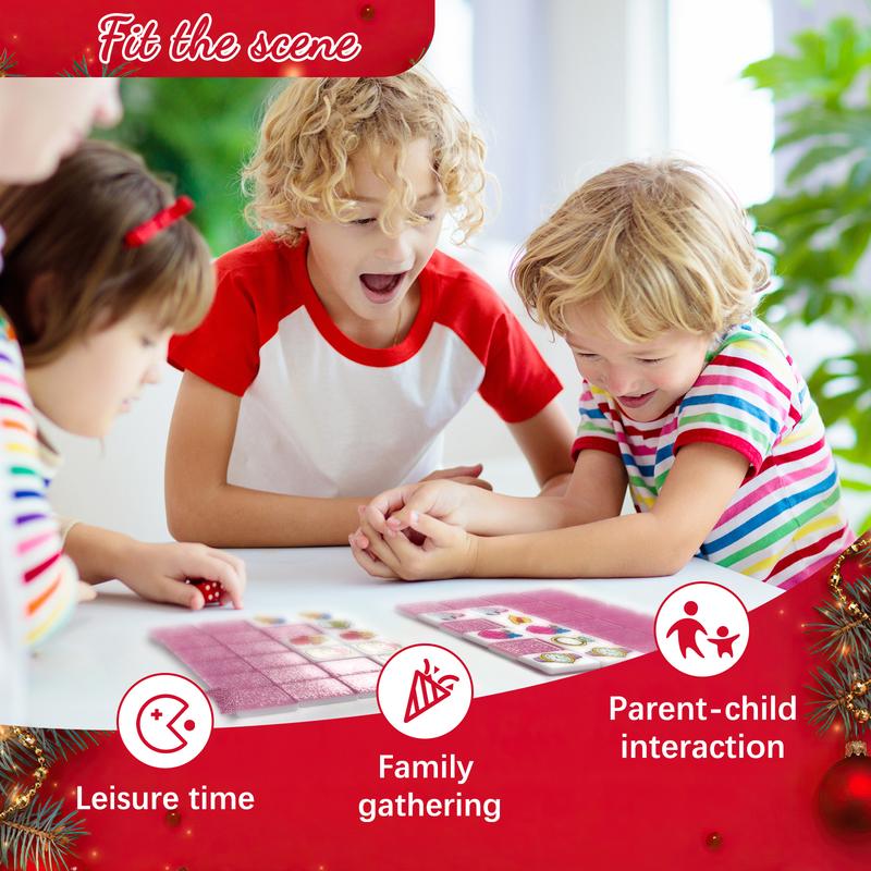 Seaside Escape Game with Cute Pink Cartoon Pattern with Handbag Board Game Accessories Family Game