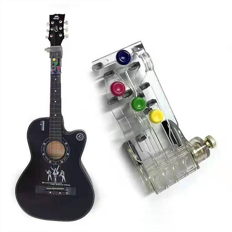 One-key Chords Novice Slacker, Portable Finger Exercise Guitar Aid Tool, Music Accessories for Beginner