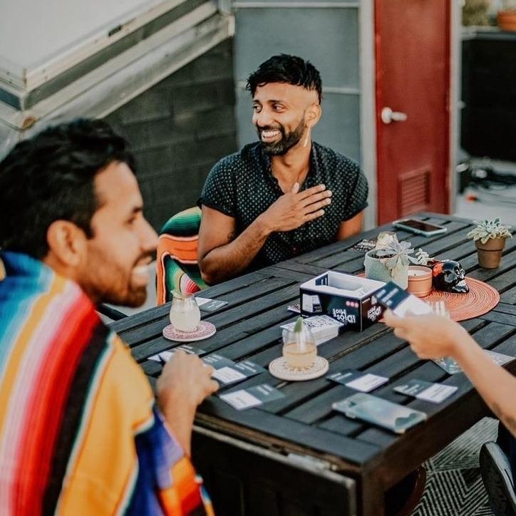 ¡Dios Mio! Party Card Game - Base Pack for Ages 14 and Up, from Fitz Games - Bilingual Spanish Party Game for Teens and Adults