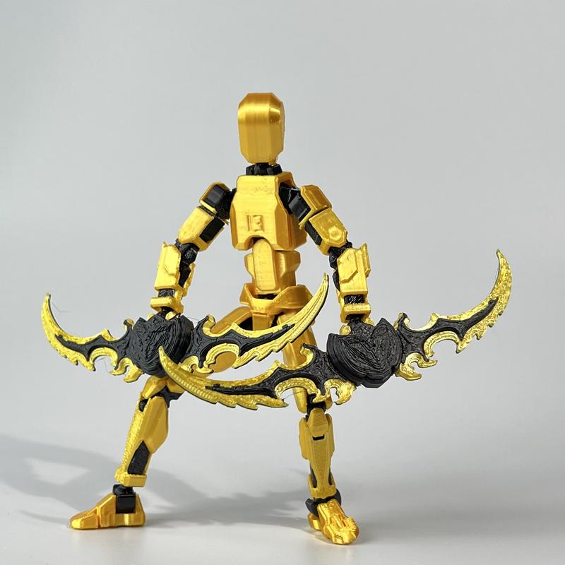 [ LEGEND STUDIO ] Assembled Legend 13 Action Figure: Legendary Collections 3D Printed Advanced Articulation for Dynamic Poses | Personalized DlY Assembly | Premium ABS & PLA, ldeal Animation & Collector's ltem (Assembled, Includes 4 Exquisite Weapons )