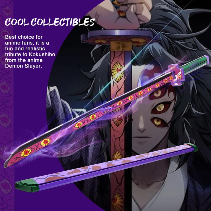 66014,798 Pieces,DemonSlaye Building Block Set,39in Kokushibo Building Block with Stand,Handmade Cosplay Anime Toy Building Set for Collecting and Gifting Model for Anime fans,Home Decoration,For aged 12 and above,Stress relief toy