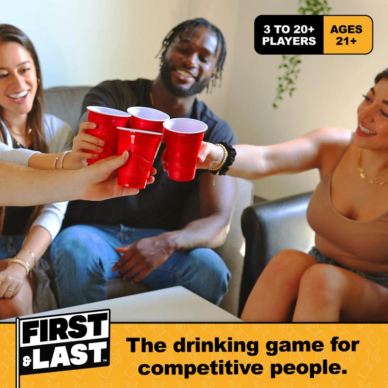 First & Last – The Drinking Game That Brings The Competition – From the Creators of Buzzed!