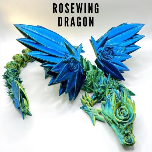 Dragons - Large Winged - Articulated PYE Games - Ombre Multicolored