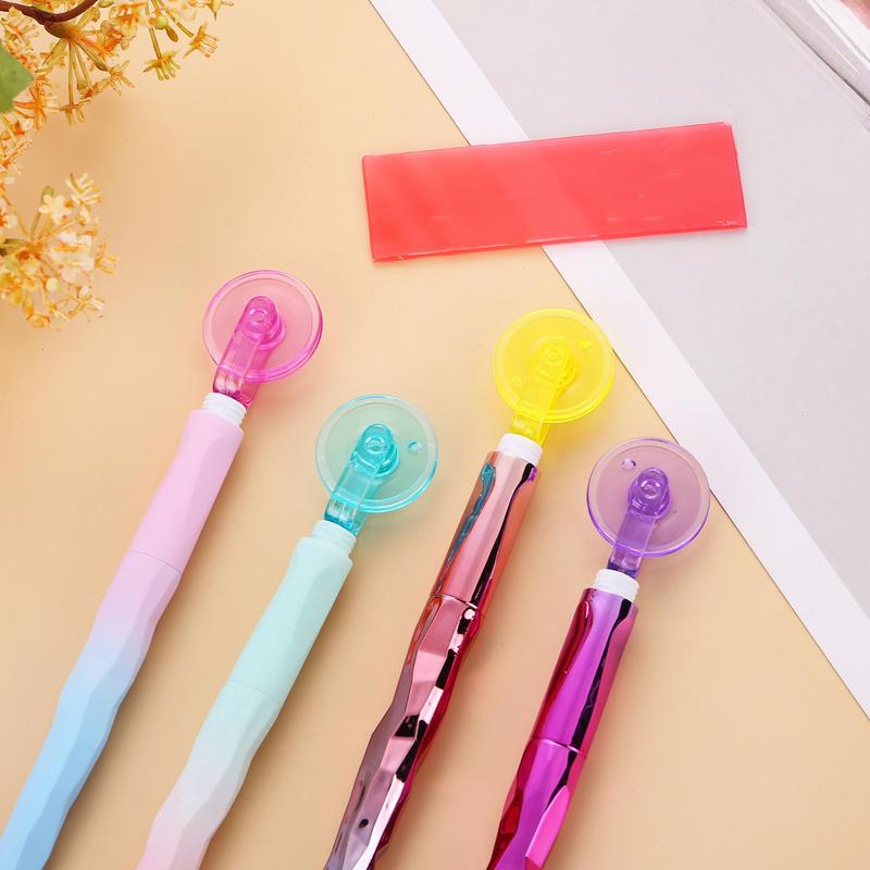 Diamond Art Painting Accessory Dot Drill Pen, 1 Set Random Color Dot Drill Glue Roller, Portable Diamond Moasic Tool Combination Set