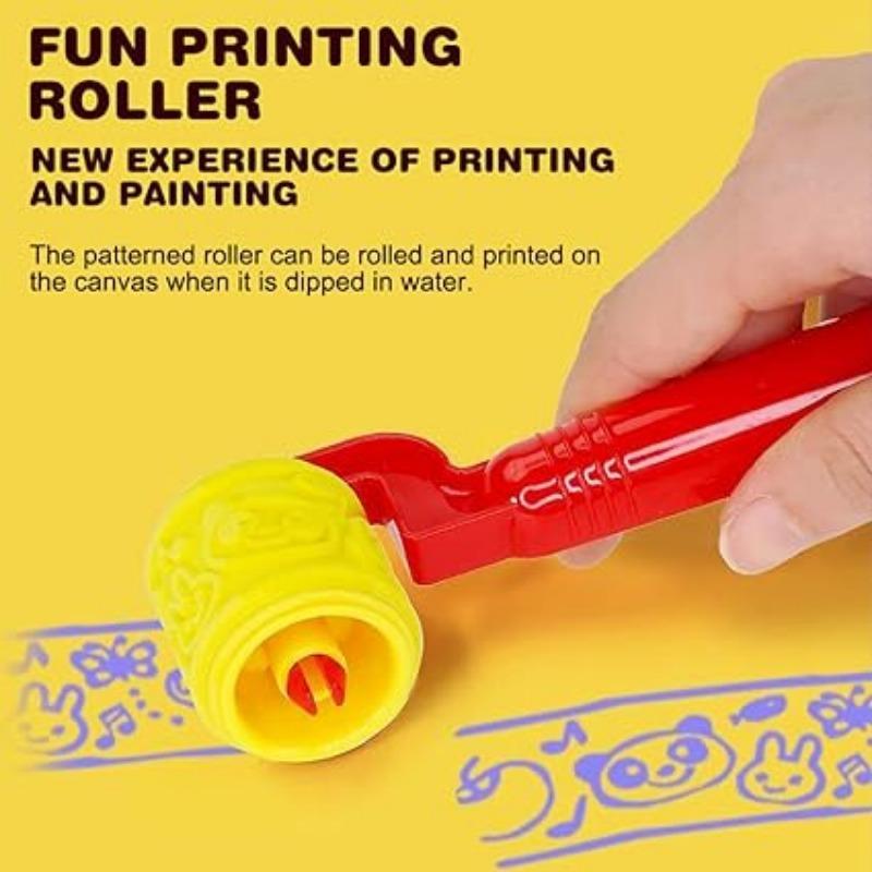 Christmas Educational Cute Cartoon Magic Water Drawing Mat, Large Absorbent Watercolor Painting Mats with Accessories Kit, Funny Graffiti Mat, Fun Toys For Indoor Playing, Ideal Birthday Gift, Thanksgiving Christmas Gift Set