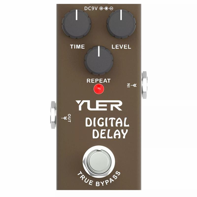 Professional Digital Delay Effect Pedal, Electric Guitar Effect Pedal Processor, Music Accessories for Music Lovers