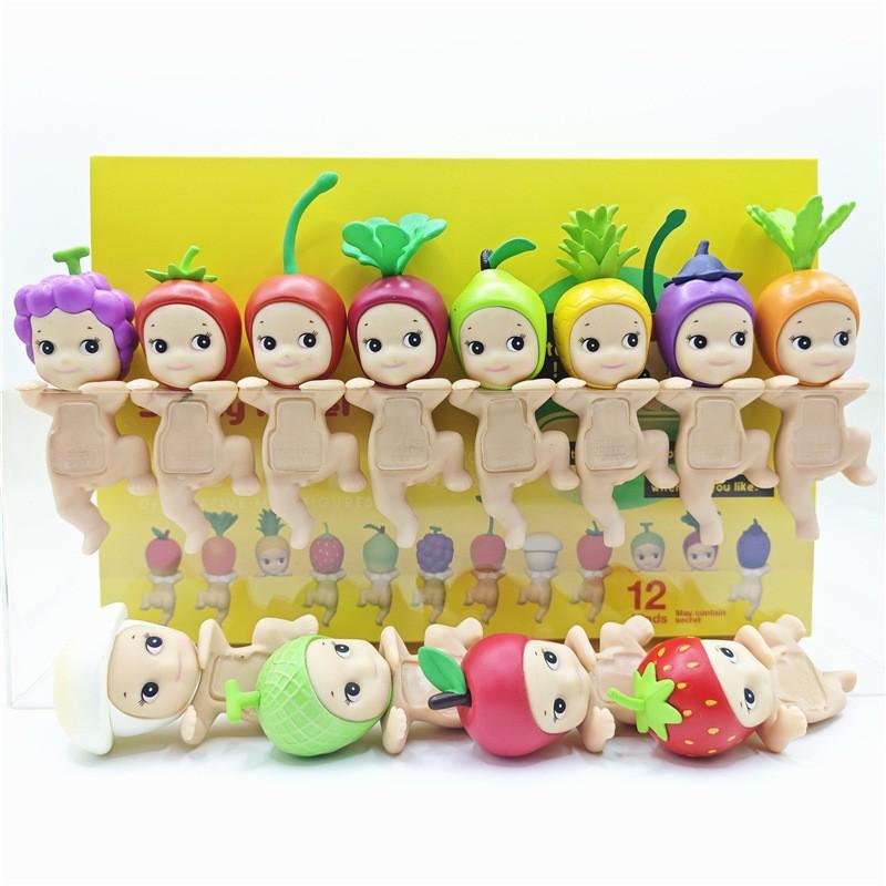 RD2 - Random Sonny Angel Blind Box Dreaming Series Anime Figure Harvest Fruit Cat Life Mini Doll Children Gift