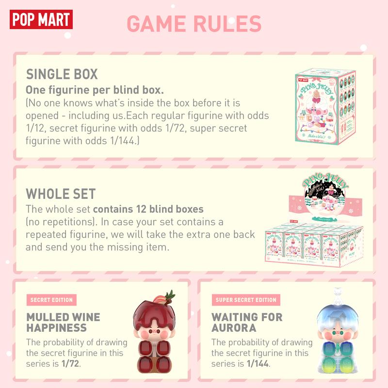 PINO JELLY Make a Wish Series Figures, Blind Box, Mystery Box