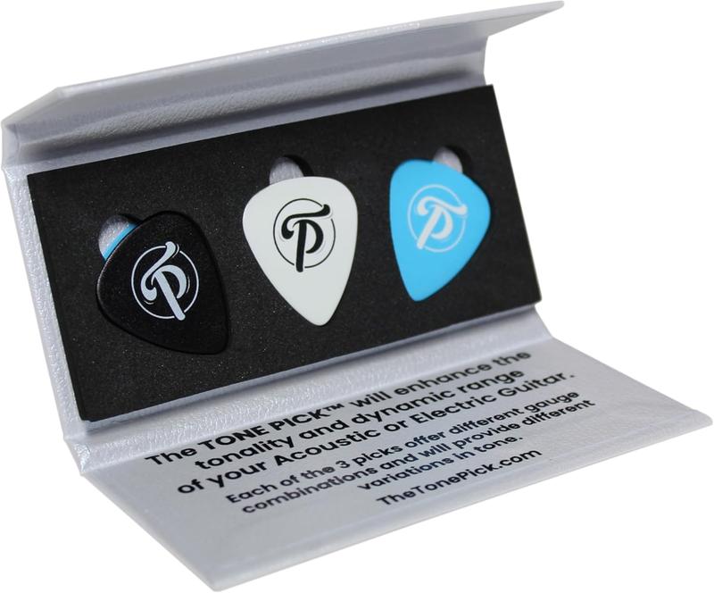 Learn to Play Guitar in Minutes | Deluxe Card Chords & Tone Pick Pack for Quick Guitar Learning