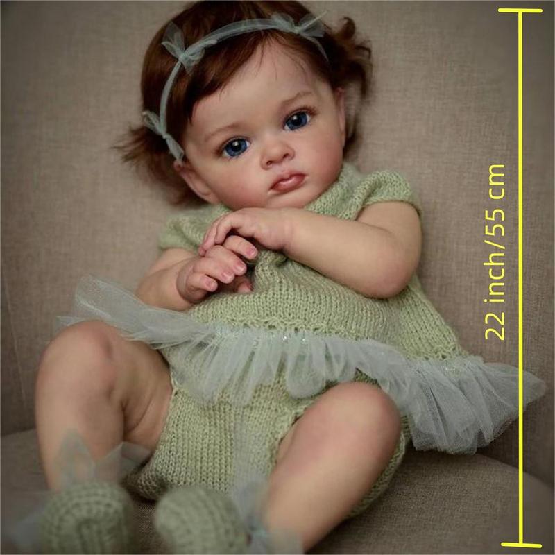 Soft Realistic Baby, Washable Full Vinyl Doll, Baby Care Tools For Birthday Ideas Gift, Christmas Gift