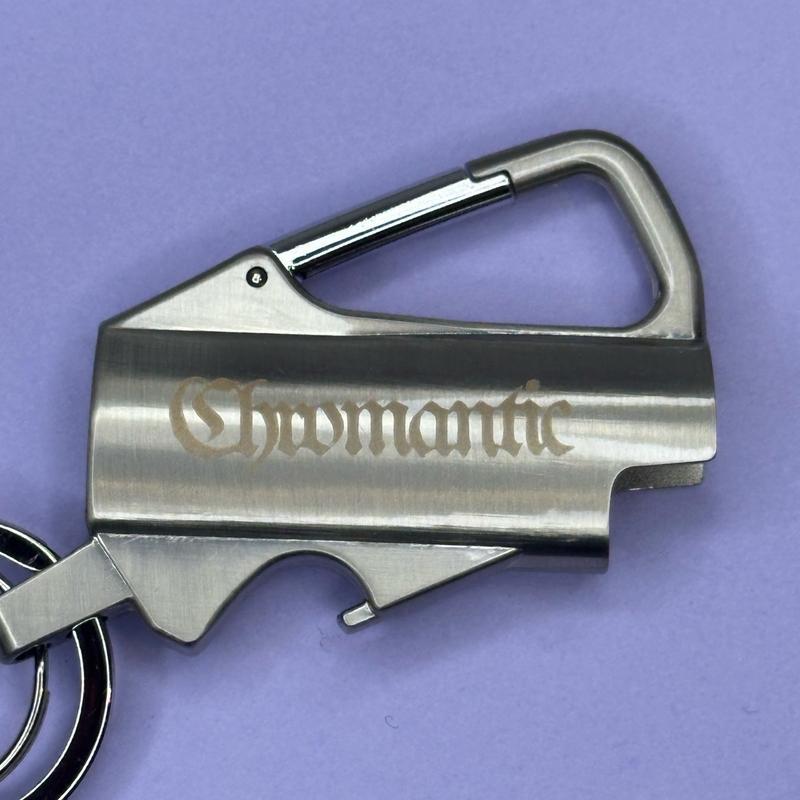 Chromantic Crossfader: Lighter Case,Bottle Opener, and Carabiner Keychain Accessories Accessory