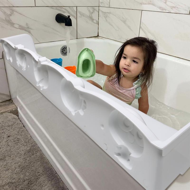 Kid Water Play Shelf Area - Toy Tray Caddy Holder Storage -  No Mess Water Spill in Room - Fun for  Kids Baby