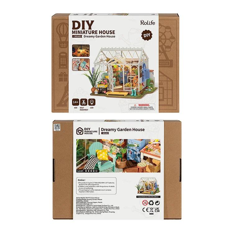 Rolife DIY Miniature Dollhouse Kit, Build 9.6