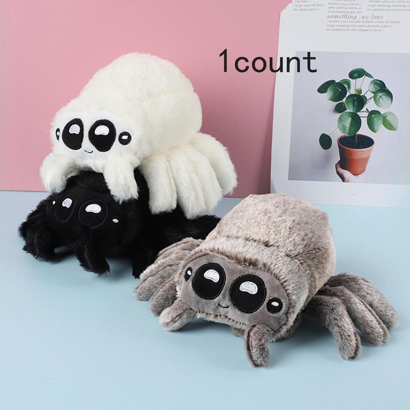 Cute Spider Plush Toy, 1 Count Soft Plush Spider Ornament, Home Decor for Living Room Bedroom, Gift for Friend and Family