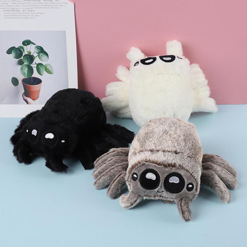 Cute Spider Plush Toy, 1 Count Soft Plush Spider Ornament, Home Decor for Living Room Bedroom, Gift for Friend and Family