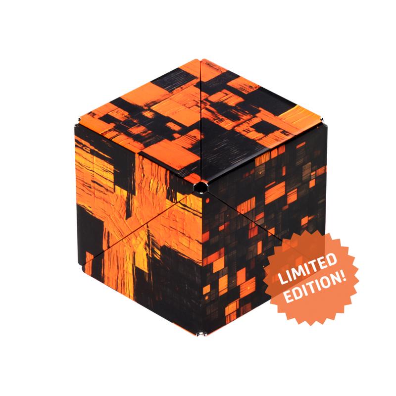 SHASHIBO Magic Fidget Cube Toy Shape Shifting Box Award-Winning, Patented Fidget Cube w  36 Rare Earth Magnets  Transforms Into Over 70 Shapes