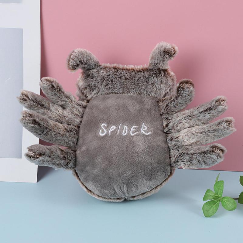 Cute Spider Plush Toy, 1 Count Soft Plush Spider Ornament, Home Decor for Living Room Bedroom, Gift for Friend and Family