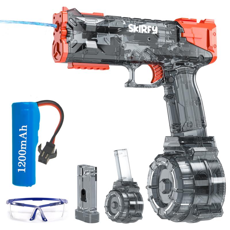 Electric Water Toy for Family, Strongest Automatic Up to 32ft,High Powered IP67 Waterproof Water Toy watergun