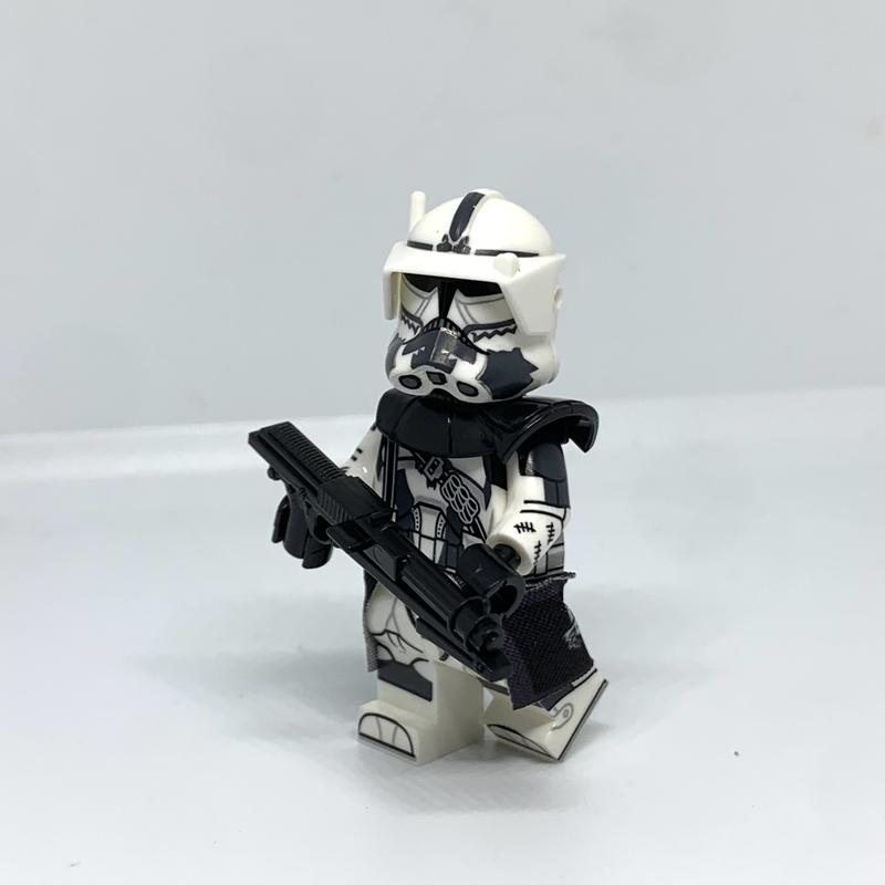 Commander Wolffe and Wolfpack Minifigures Star Clone Wars Clone Troopers
