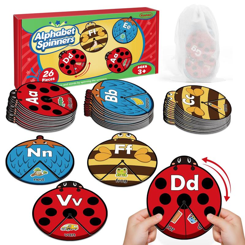 Alphabet Cards, Alphabet Learning Toys, ABC Learning, Letter Matching Game, Sight Words, Learning Activities, Montessori Educational Toy