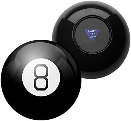 Mystic 8 Ball Retro Edition Fortune Telling Ball with Floating Answers, Novelty Toy Funny Gift Mystic Black Ball