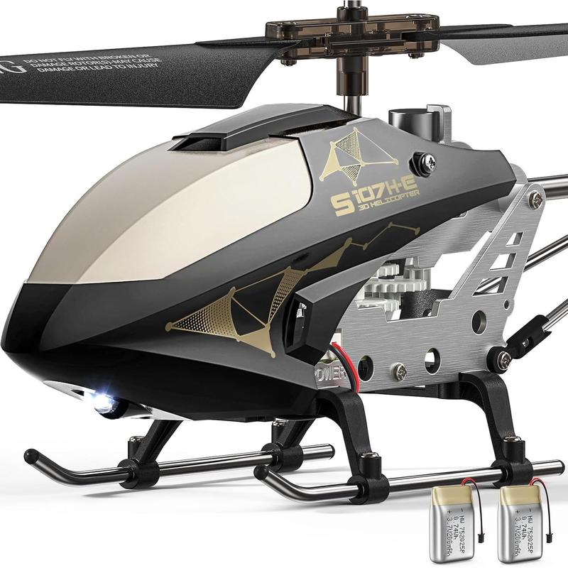 RC Helicopter Toy,RC Helicopter with 16Mins(2 Batteries),Altitude Hold,One Key Take Off Landing,3.5 Channel,Gyro Stabilizer,RC Airplane Toys for Kid Boy Girl Playing Indoor
