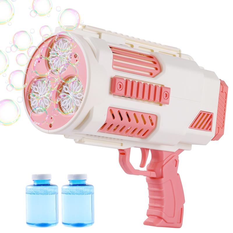 69 Holes Colorful Lights Bubble Machine Toys Party Favors Birthday Gift