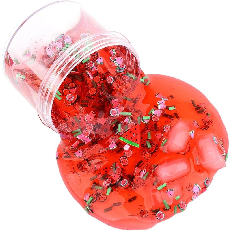 Slime Kit 9 Pack, with 3 Jelly Cube Crunchy Slime and 3 Cloud Slime and 3 Butter Slime, Soft Stretchy Clear Crunchy Slime, for Stress Relief Toy Girls Boys, Party Favors, Birthday Gift